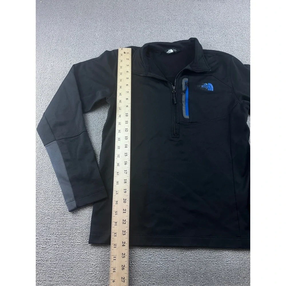 North Face Pullover Men S Black Canyonlands 1/2 Zip Fleece Active CUG0 Hiking